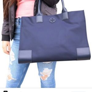 Tory Burch Ella Tote Navy